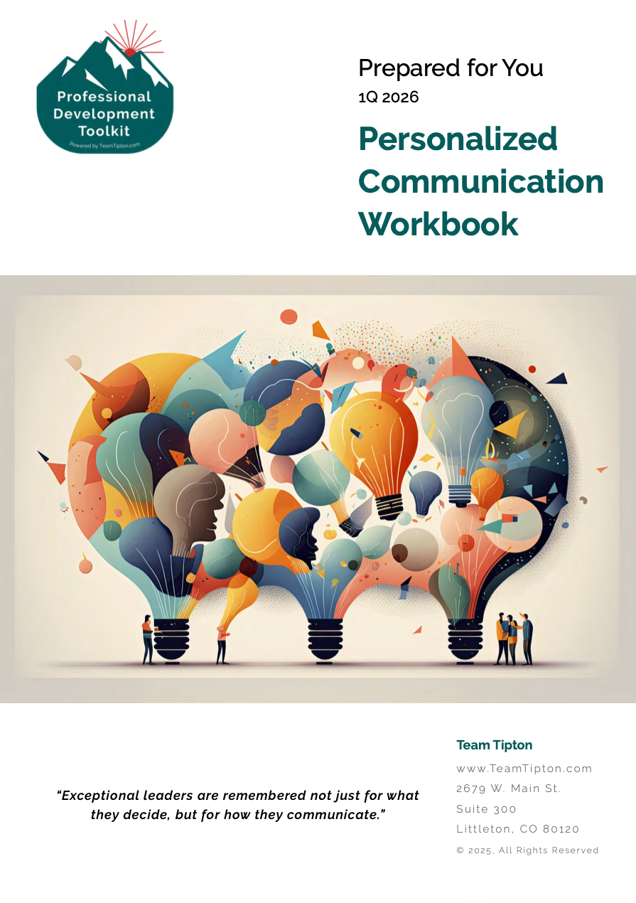 15-Page Personalized Workbook